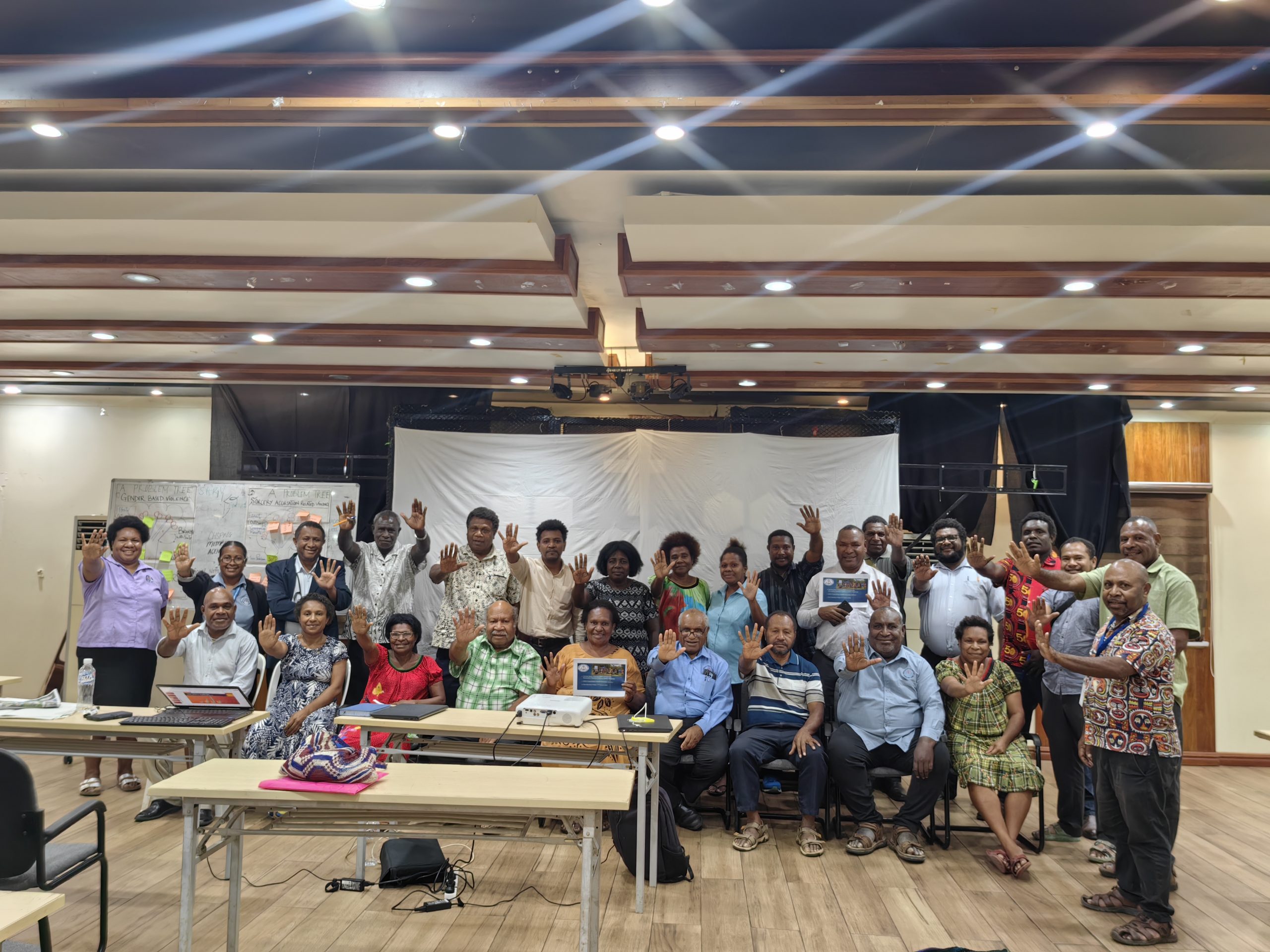 CHS Momase and NGI GBV & SARV Workshop Group photo